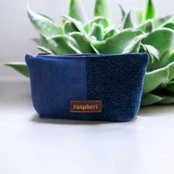 Granatowa kosmetyczka MIDI I