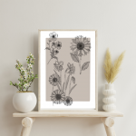 Plakat Sunflower 30x40cm - 4