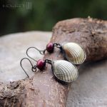 Bałtyczki douszki - morskie muszelki i perła