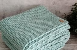 Gruby pled ,narzuta na łóżko z sznurka bawełnianego,100x150cm