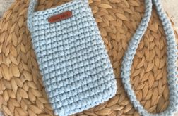 Mała torebka na ramię, etui,torebka na telefon,jasnoniebieski