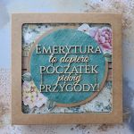 Kartka z okazji emerytury (w pudełku) - 