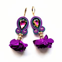 Wrzosy Kolczyki sutasz