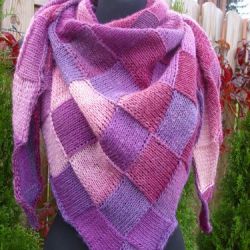Chusta entrelac 