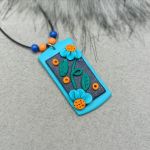 „VANESSA” wisiorek z glinki polimerowej - „VANESSA” wisiorek z glinki polimerowej