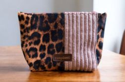 Kosmetyczka MAXI patchwork panterka