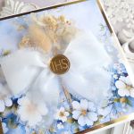 Pamiątka komunijna w drewnianym pudełku 615 - 