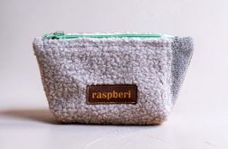 Szara kosmetyczka MINI baranek