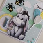 Personalizowana kartka na urodziny Kłapouchy Kubuś Puchatek - 