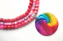 Rainbow - kolorowy naszyjnik