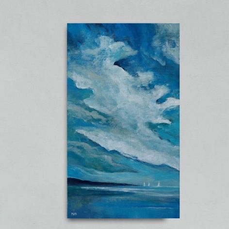 Morze-obraz akrylowy 50/30 cm.