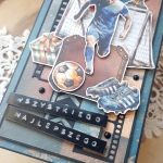 Kartka z piłkarzem - Z boku