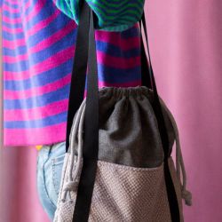 Torebka damska z kominem