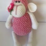 Zabawka  szydełkowa Owieczka HANDMADE. - 