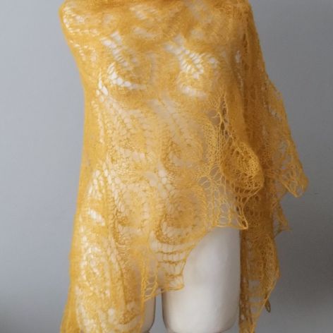 Chusta mgiełka gail w miodzie 