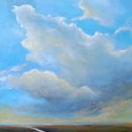 Pejzaż-obraz akrylowy formatu 60x50 cm . - 