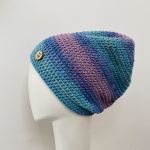 Czapka przejściowa cienka beanie smerf bawełna 41 - czapka kolorowa