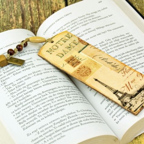 zakładka do książki- Francja