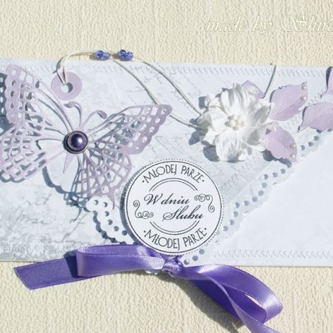 Kopertówka z okazji ślubu- wrzosowa rapsodia