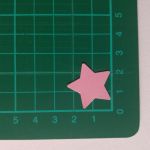 scrapki dla dzieci-kolorowe gwiazdki (200szt) - Pojedynczy scrapek - rozmiar - 2,3cm
