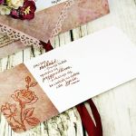 Kopertówka ślubna- różany ogród - 