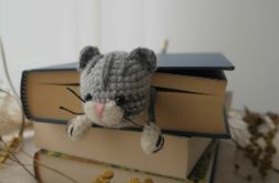 SZARY KOTEK - zakładka do książki