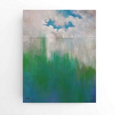 Morze 4-obraz akrylowy formatu 50/40 cm.