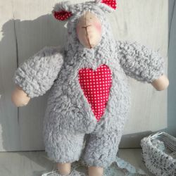 Owieczka Tilda, ozdoba wielkanocna, Wielkanoc Owieczka Tilda, ozdoba wielkanocna, Wielkanoc