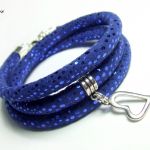 BLUE CHALCEDON - zestaw bransoletek - 