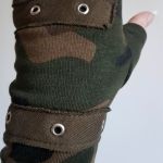 Rękawiczki mitenki moro z ozdobami /Unisex - 