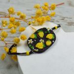 Bransoletka z motywem cytryn - ręcznie robiona biżuteria na lato - bransoletka cytryny