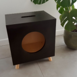cat box black - dom dla pupila