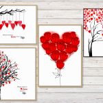 Grafika Różane Serce, na Walentynki i nie tylko - Walentynkowa galeria
