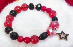 Bransoletka na gumce gwiazdka