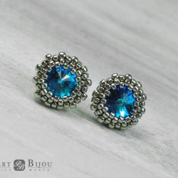 Kolczyki sztyfty / wkrętki Swarovski 6
