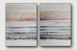 Abstrakcja-dwie akwarele każda formatu 32/24 cm