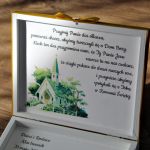 Pudełko na Dar Ołtarza - Pierwsza Komunia Św. - Pudełko na dar ołtarza, personalizowane pudełko na ofiarę od dzieci i rodziców z okazji Pierwszej Komunii Świętej
