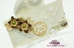 kopertówka z okazji ślubu: caffe latte