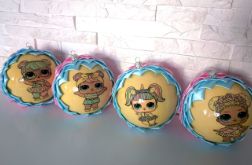 Zestaw bombek choinkowych dla dzieci LOL