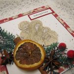 Kartka na Boże Narodzenie w pudełku 02 - pachnąca - 