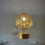 Lampa balon natur len - 