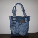 17 Torba jeansowa dżinsowa  - torba jeansowa