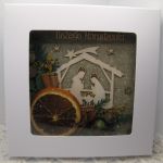 Kartka na Boże Narodzenie w pudełku 01 - pachnąca - 