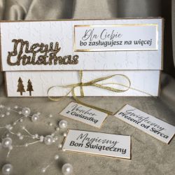 Opakowanie świąteczne! Voucher! Gotówka! Wybierz swój napis! #2