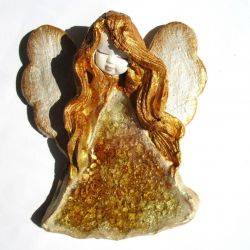 Anioł ceramiczny Basia 30 chrzest ślub