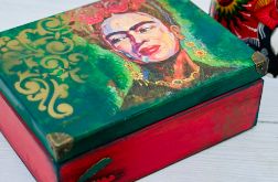 Kuferek z lusterkiem, Frida Kahlo, na biżuterię