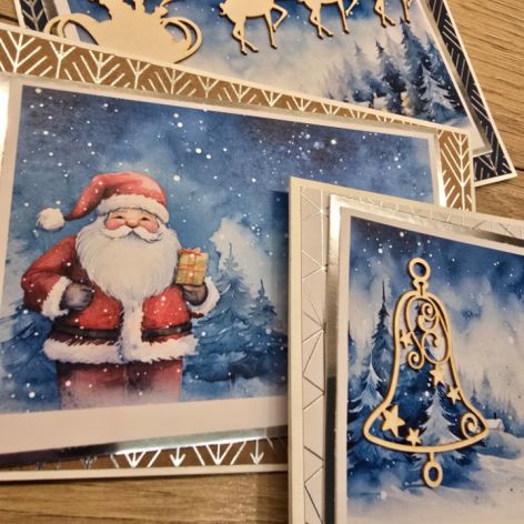 Zestaw 3 kartek na Bożenarodzenie nr 2