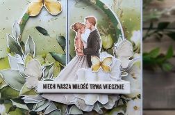 Kartka ślubna z motylami, 71