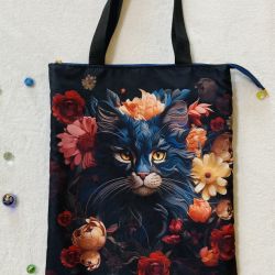 Torba Shoperka "Boho kot", duża