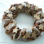 Wianek "Orzechowiec z cynamonem" - 